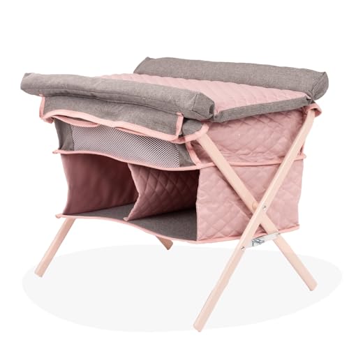 Götz 3403614 Puppen Babybett & Wickeltisch Soft Mood - ideal für Babypuppen der Größe zwischen 30 cm und 46 cm Götz 3403614 Puppen Babybett & Wickeltisch Soft Mood - ideal für Babypuppen der Größe zwischen 30 cm und 46 cm von Götz