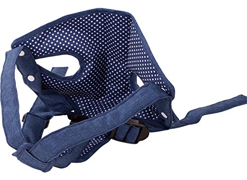 Götz 3402942 Puppen Bauchtrage Denim & Spots - Transporttrage für Babypuppen von 30-48 cm - geeignet für Kinder ab 3 Jahren von Götz