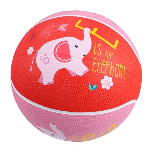 Gogogmee 1 STK der Ball Kindersportball aufblasbares Ballspiel Fitness Ball fitnessball Motorikball Spielzeuge Kinderspielzeug Kreatives Lernspielzeug interessantes Ballspielzeug Gummi Rosa von Gogogmee