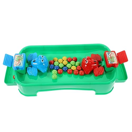 Gogogmee 1 Satz Bohnen Gmae Essen Füttern Von Lernspielzeug Froschfütterung Lustiges Spiel Frosch Badespielzeug Frosch Isst Bohnen Hungriger Frosch Froschspiel Füttern von Gogogmee