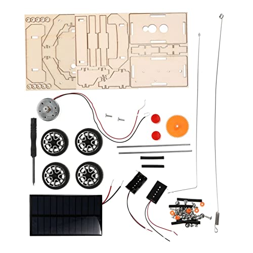 Gogogmee 1 Satz DIY fern gesteuertes Auto bastel Set für Kinder Craft Set solarbetriebenes Spielzeug kleine Solar ferngesteuertes Spielzeug für Kinder Solarenergie Kinderspielzeug von Gogogmee