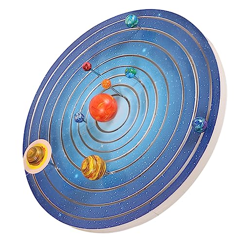 Gogogmee 1 Satz Kinder malen Spielzeug Modellbausatz zum Ausmalen des Sonnensystems Sonnensystem-Puzzle-Spielzeug Kinderspielzeug Arts and Crafts for Kleinkindspielzeug Solarsystem-Kit von Gogogmee