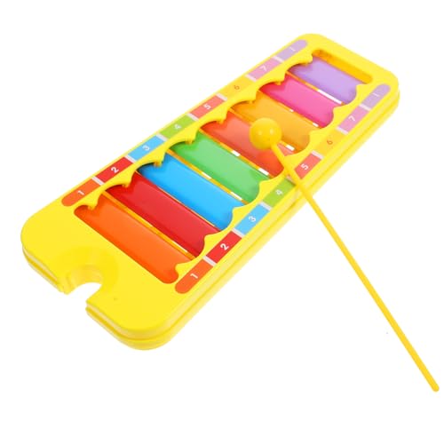 Gogogmee 1 Satz Kindermusik-Schlaginstrumente Töne Handklopfen Xylophon klopft Klavier Kinderklavier Musikinstrumente Spielzeug Instrumente für Kinder Xylophon für Erwachsene Plastik von Gogogmee