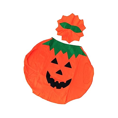 Gogogmee 1 Satz Kürbismantel dekoratives Halloween-Kostüm zarte Kürbiskleidung Waschbare Halloween-Kleidung Halloween Costume Halloween Kleidung Festival-Accessoires Festivalbedarf Stoff von Gogogmee