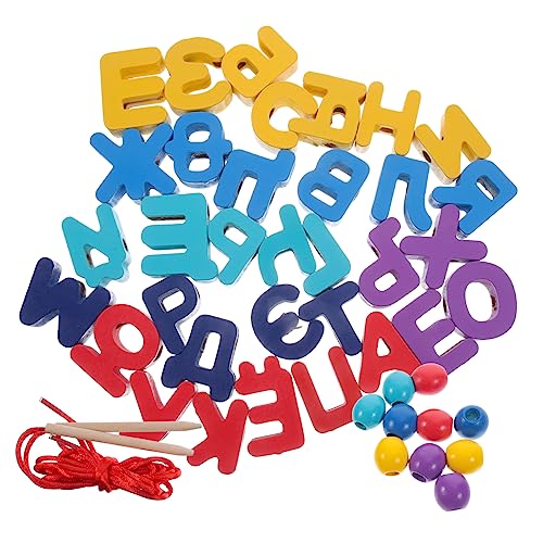 Gogogmee 1 Satz Lernspielzeug für Kinder Lernspielzeug für 1 Jahr Alphabet-Lernspielzeug Russisches Alphabet Kinder holzspielzeug Toys Kinderspielzeug Kleinkindspielzeug Puzzle-Spielzeug von Gogogmee