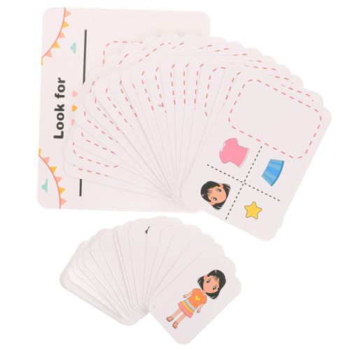 Gogogmee Montessori Lernspielzeug für Kinder Kartenspiel zur Kognitiver Fähigkeiten Interaktives Denkspiel zur Beobachtungsgabe Spielzeug für Früherziehung Memory Karten für Ganze Familie Gogogmee Montessori Lernspielzeug für Kinder Kartenspiel zur Kognitiver Fähigkeiten Interaktives Denkspiel zur Beobachtungsgabe Spielzeug für Früherziehung Memory Karten für Ganze Familie von Gogogmee