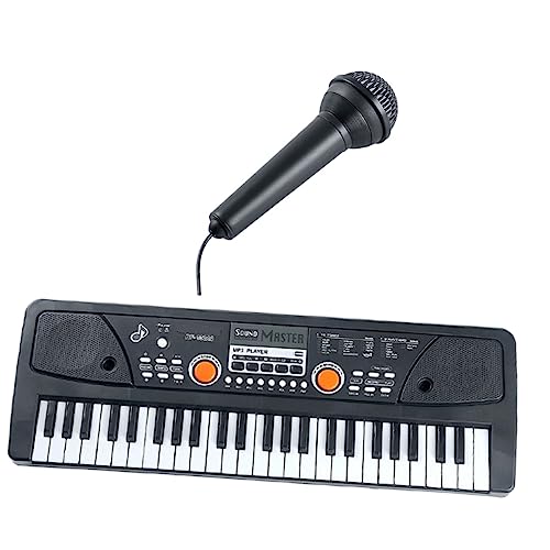 Gogogmee 1 Satz Tastatur mit 49 Tasten Spielzeug für Klaviermusik Zifferntastatur Kinderklavier kinderinstrumente Spielzeuge Tastatur für Kinder Kinderspielzeug Klavierspielzeug für Kinder von Gogogmee