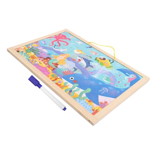 Gogogmee 1 Set Holzpuzzles Für Kleinkinder Zeichenbrett Kinder Entwicklungsspielzeug Kinder Lernpuzzle Spielzeug Zeichenpuzzle Brett Kinder Puzzle Spielzeug Vorschul Lernaktivitäten von Gogogmee