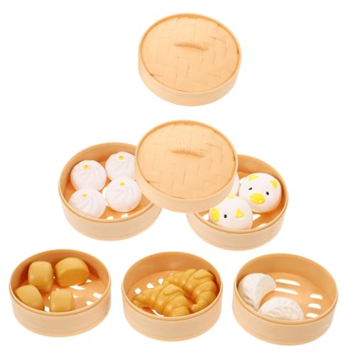 Gogogmee 1 Set Küchenspielzeug Chinesisches Essen Chinesisches Lernspielzeug Chinesisches Spielzeug Lernen Chinesisches Kinder Mini Rollenspiel Spielzeug Rollenspiel Set von Gogogmee