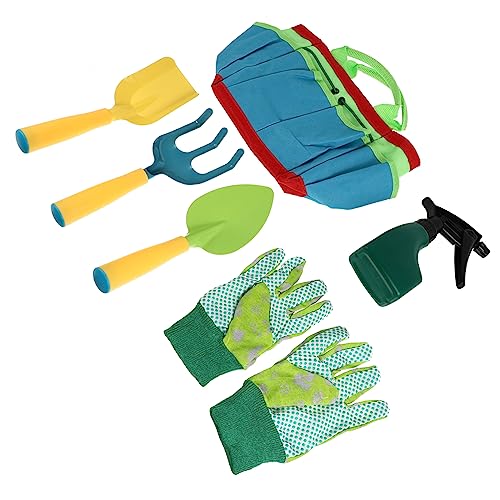 Gogogmee 1 Set Mehrzweckschaufeln Werkzeugkit Bonsai Mini Garten Bagger Spade Rake von Gogogmee