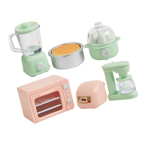 Gogogmee 1 Set Miniatur Puppenhaus Küchenutensilien Mini Küchenaccessoires Für Puppenhaus Szenen Farbige Küchengeräte Für Und Dekoration von Gogogmee