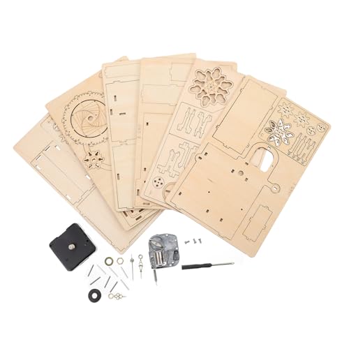 Gogogmee 1 Set Stifthalter Aus Holz DIY Puzzle Stifthalter DIY Stiftbehälter Holz DIY Bleistiftbehälter Montage Stiftbehälter DIY Briefpapierbehälter DIY Desktop Ornament von Gogogmee