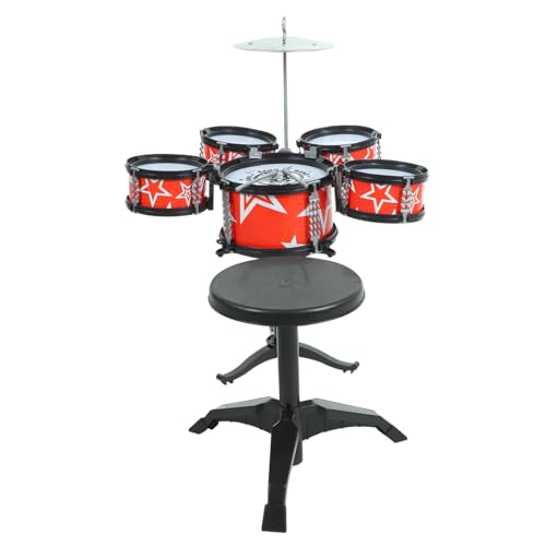 Gogogmee 1 Teiliges Set Jazz Trommel Percussion Trommel Desktop Trommel Percussion Instrumente Spielzeug Kindertrommeln Spielzeugtrommel Und Becken Musikinstrumente Modell von Gogogmee