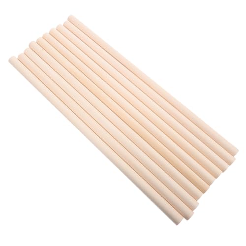 Gogogmee 10 Stück Rhythmus Sticks Musik Percussion Sticks Instrumenten Musiksticks Rhythmus Musikstäbe Musik Lummi Sticks Klopfstöcke Percussion Instrumentensticks Spielzeug von Gogogmee