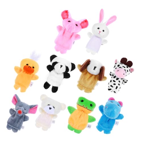 Gogogmee 10 Stück Teiliges Fingerpuppen aus Weichem Plüsch Süße Tier Motive Sicheres für Kleinkinder für Geschichten Erzählen Rollenspiele und Eltern Junge Mädchen Interaktion Gogogmee 10 Stück Teiliges Fingerpuppen aus Weichem Plüsch Süße Tier Motive Sicheres für Kleinkinder für Geschichten Erzählen Rollenspiele und Eltern Junge Mädchen Interaktion von Gogogmee