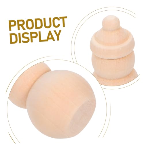 Gogogmee 10stücke Holz Weihnachtsschneemann Steckpuppen Unfertige Schneemannfiguren Hölzerne Schneemann-stecknadeln Mini-schneemann Für Junge Mädchen Malerei Handwerk Gogogmee 10stücke Holz Weihnachtsschneemann Steckpuppen Unfertige Schneemannfiguren Hölzerne Schneemann-stecknadeln Mini-schneemann Für Junge Mädchen Malerei Handwerk von Gogogmee