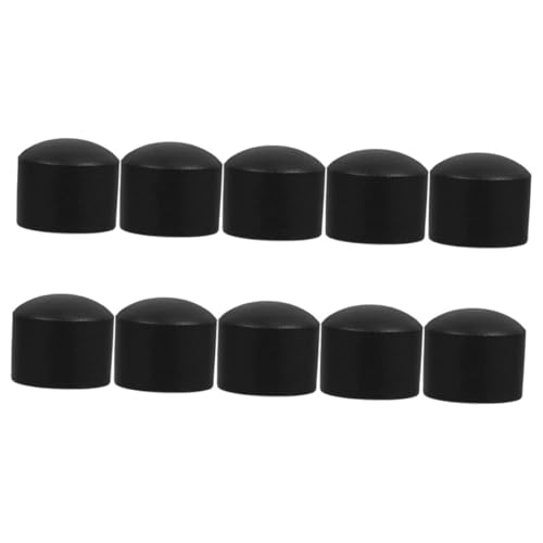 Gogogmee 10 Stück Teiliges Schwarze Mini endkappen aus Kunststoff für Tischfußball stangen Sichere Rod Protectors Robuste Schutzkappen für Desktop fußballtisch rutschfeste Gogogmee 10 Stück Teiliges Schwarze Mini endkappen aus Kunststoff für Tischfußball stangen Sichere Rod Protectors Robuste Schutzkappen für Desktop fußballtisch rutschfeste von Gogogmee