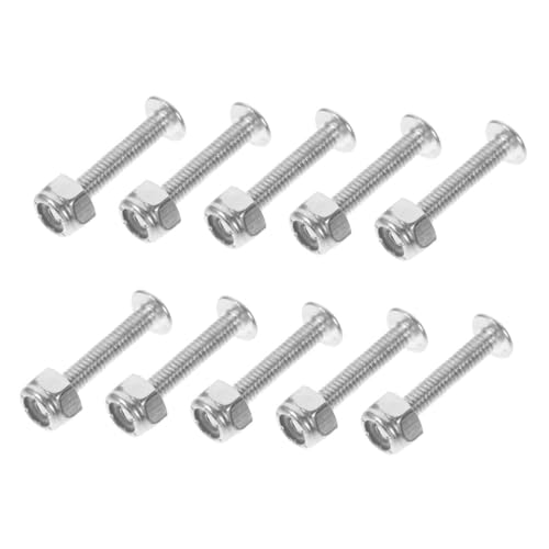 Gogogmee 10 Stück Teiliges Tischfußball Schrauben aus Metall für Stabile Befestigung von Kicker Figuren Langlebige Ersatzteile für Fußballspiel Tischmaschinen Verhindert Wackeln und Sorgt Gogogmee 10 Stück Teiliges Tischfußball Schrauben aus Metall für Stabile Befestigung von Kicker Figuren Langlebige Ersatzteile für Fußballspiel Tischmaschinen Verhindert Wackeln und Sorgt von Gogogmee