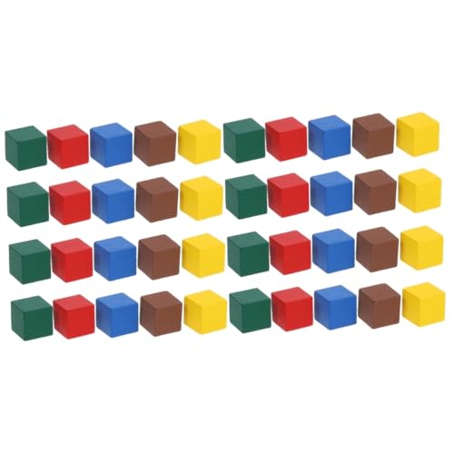 Gogogmee 100 Stück Kinderbrettspiel Schachfiguren Brettspielfiguren Schachbrettfiguren Holz Schachspielkomponente Spielmarken Tischmarker Brettspielzubehör Spielzubehör Kiefernholz von Gogogmee