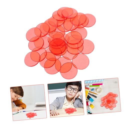 Gogogmee 100 Stück Teiliges Halbtransparente Bingo Chips in Leuchtenden Farben Vielseitige Spielsteine für Mathe Lernen Zählen Sortieren und Gruppieren für Frühe Bildung und Brettspiele Gogogmee 100 Stück Teiliges Halbtransparente Bingo Chips in Leuchtenden Farben Vielseitige Spielsteine für Mathe Lernen Zählen Sortieren und Gruppieren für Frühe Bildung und Brettspiele von Gogogmee