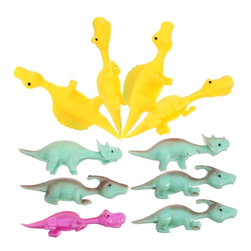 Gogogmee 10pcs Dinosaurier Fliegende Fingerspielzeug Fingerschleuder Spielzeug Dekompression Spielzeug von Gogogmee