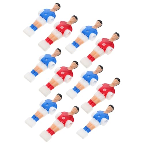Gogogmee 11 Stück Fußballmaschine-Puppe Fußballspieler Kicker-Männerteile Kicker Männer Spieler für Tischfußball Ersatz Gogogmee 11 Stück Fußballmaschine-Puppe Fußballspieler Kicker-Männerteile Kicker Männer Spieler für Tischfußball Ersatz von Gogogmee