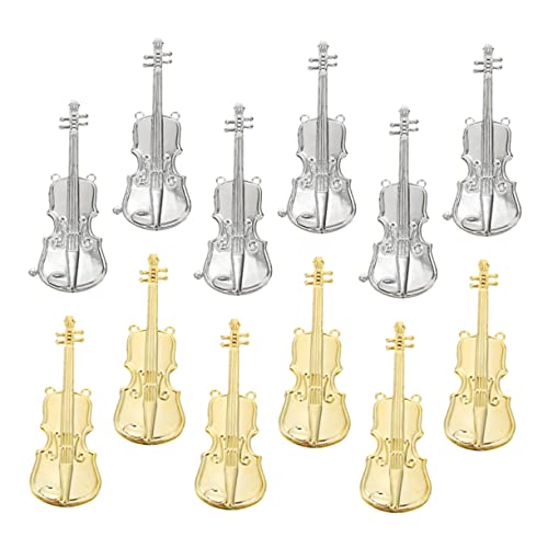 Gogogmee 12St Musikinstrumentenmodell Ornamente für Musikinstrumente Weihnachtsdekoration weihnachtsbaumdeko weihnachtsbäume geschmückt Instrument Weihnachtsschmuck Weihnachtsanhänger von Gogogmee