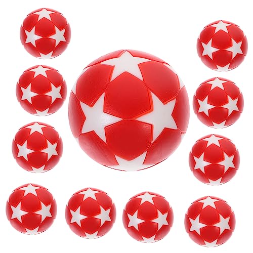 Gogogmee 12pcs Foosball -bälle Foosball Ersatz Tischfußballkugeln Tischspielbälle Tisch -Foosball -bälle von Gogogmee