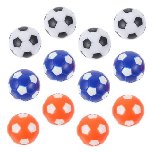 Gogogmee 12st Mini-tischfußballmaschine Billard- Ersatzbälle Für Tischfußball Futbolito Tischfußballbälle Fußballspiele Multi-spieltisch Kleiner Fußball Hüften (umweltfreundliches Harz) von Gogogmee