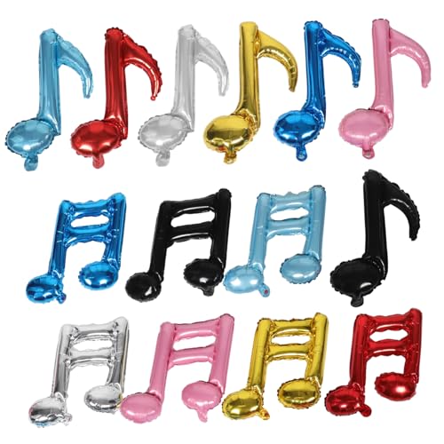 Gogogmee 14 Stück Teiliges Musiknoten Folienballon Langlebige Aluminiumfolie Schnelle Befüllung Vielseitige Partydekoration für Hochzeit Geburtstag und Musikfeier Gogogmee 14 Stück Teiliges Musiknoten Folienballon Langlebige Aluminiumfolie Schnelle Befüllung Vielseitige Partydekoration für Hochzeit Geburtstag und Musikfeier von Gogogmee