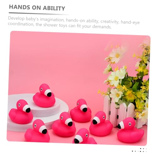 Gogogmee 15 Stück Teiliges Bade Bunten Quiekenden Flamingo badeentchen Weiche Sichere Badetierspielzeuge für Kleinkinder Fördert Kreativität für Badewanne und Planschbecken Gogogmee 15 Stück Teiliges Bade Bunten Quiekenden Flamingo badeentchen Weiche Sichere Badetierspielzeuge für Kleinkinder Fördert Kreativität für Badewanne und Planschbecken von Gogogmee