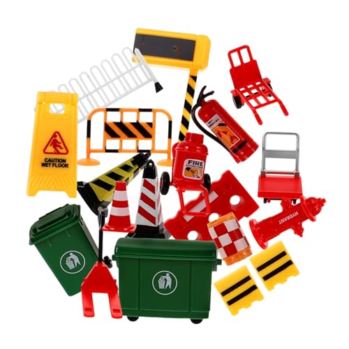 Gogogmee 19 Stück Teiliges Mini Verkehrsabsperrungs Spielset aus Tragbare Miniatur Straßensperren und Verkehrsschilder für Leicht Robust für Verkehrserziehung und Spiel Gogogmee 19 Stück Teiliges Mini Verkehrsabsperrungs Spielset aus Tragbare Miniatur Straßensperren und Verkehrsschilder für Leicht Robust für Verkehrserziehung und Spiel von Gogogmee