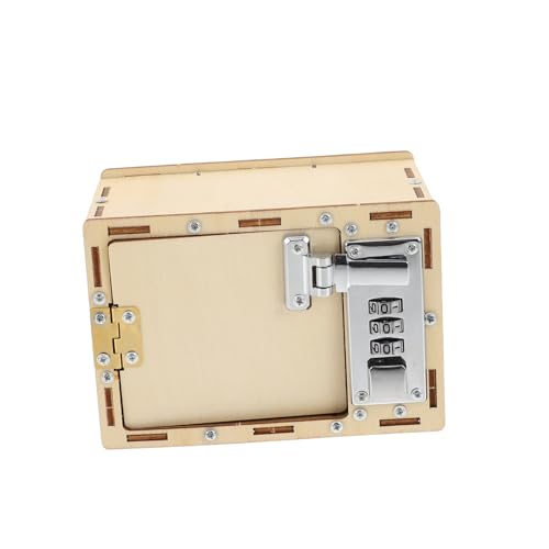 Gogogmee 1Satz DIY Holz Passwort Box Pädagogisches Puzzle für Stabiles Design Sicheres Material für Gemeinsames Fördert Kreativität und Problemlösungsfähigkeiten Gogogmee 1Satz DIY Holz Passwort Box Pädagogisches Puzzle für Stabiles Design Sicheres Material für Gemeinsames Fördert Kreativität und Problemlösungsfähigkeiten von Gogogmee