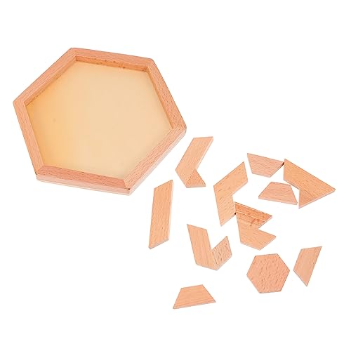 Gogogmee Holzpuzzle Spielzeug Sechseck Rätsel Fördert Motorik Problemlösung Und Kreativität Für Junge Mädchen Montessori Lernspielzeug Gogogmee Holzpuzzle Spielzeug Sechseck Rätsel Fördert Motorik Problemlösung Und Kreativität Für Junge Mädchen Montessori Lernspielzeug von Gogogmee