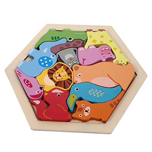 Gogogmee 1Satz Holzpuzzle für Interaktives Tier Puzzle aus Holz Fördert die Kognitive Entwicklung und Hand Auge Koordination Sicher für Kleinkinder für Kreatives und Lernen Gogogmee 1Satz Holzpuzzle für Interaktives Tier Puzzle aus Holz Fördert die Kognitive Entwicklung und Hand Auge Koordination Sicher für Kleinkinder für Kreatives und Lernen von Gogogmee