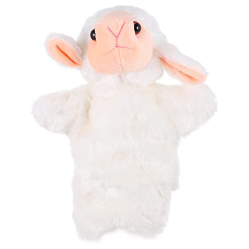 Gogogmee 1Stück Plüsch Schaf Handpuppe Interaktives Pädagogisches für Geschichten und Rollenspiele Umweltfreundliches Material für Eltern Aktivitäten Gogogmee 1Stück Plüsch Schaf Handpuppe Interaktives Pädagogisches für Geschichten und Rollenspiele Umweltfreundliches Material für Eltern Aktivitäten von Gogogmee
