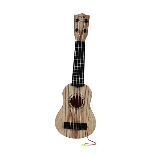 Gogogmee 1stk Gitarrenspielzeug Für Kinder Instrumentenspielzeug Für Kleinkinder Kleinkind Gitarre Ukulele-Gitarre Für Kinder Kinderspielzeug Gitarre Ukulele Lernspielzeug Plastik Weiß von Gogogmee