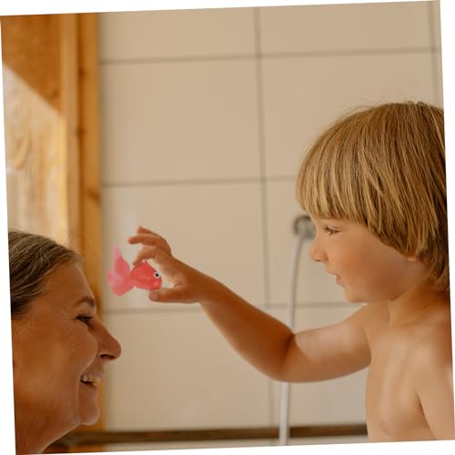 Gogogmee 2 Sätze Angelspiel TPR Goldfisch Set Bunte Aquarium Fische Simulation Bade für Kleinkinder Kreatives Lernspielzeug Zufällige Farbe Gogogmee 2 Sätze Angelspiel TPR Goldfisch Set Bunte Aquarium Fische Simulation Bade für Kleinkinder Kreatives Lernspielzeug Zufällige Farbe von Gogogmee