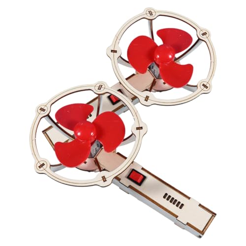 Gogogmee 2 Sätze DIY Holz Handventilator Bausatz Wissenschaftliches Lernspielzeug Praktische Bastelsets für Jungen Mädchen Eltern-Junge Mädchen Interaktion Fördert Kreativität und Gogogmee 2 Sätze DIY Holz Handventilator Bausatz Wissenschaftliches Lernspielzeug Praktische Bastelsets für Jungen Mädchen Eltern-Junge Mädchen Interaktion Fördert Kreativität und von Gogogmee