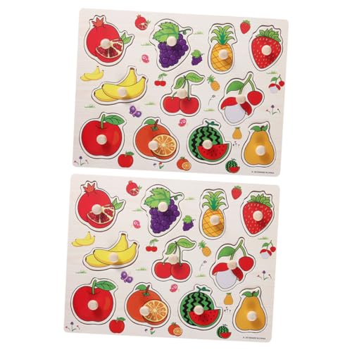 Gogogmee 2 Sätze Obst Puzzle aus Hochwertigem Leichtem Material Kreatives Lernspielzeug für Kleinkinder Ab Monaten Fördert Feinmotorik und Spielerisches Lernen Gogogmee 2 Sätze Obst Puzzle aus Hochwertigem Leichtem Material Kreatives Lernspielzeug für Kleinkinder Ab Monaten Fördert Feinmotorik und Spielerisches Lernen von Gogogmee