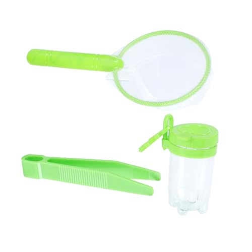 Gogogmee 2 Sätze Outdoor Entdecker Kit mit Pinzette und Fangnetz Tragbares Beobachtungsset für Naturerkundung Wissenschaftliches Lernspielzeug für Jungen und Mädchen Gogogmee 2 Sätze Outdoor Entdecker Kit mit Pinzette und Fangnetz Tragbares Beobachtungsset für Naturerkundung Wissenschaftliches Lernspielzeug für Jungen und Mädchen von Gogogmee