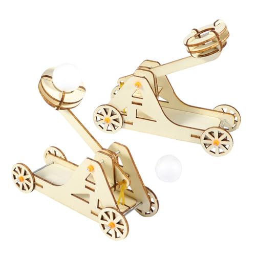 Gogogmee 2 Sätze Trebuchet Kit Holzbaukasten Stem Lernspielzeug Tragbar Kompakt Physik DIY Modell für Ingenieurwesen Unterricht Experimente Gogogmee 2 Sätze Trebuchet Kit Holzbaukasten Stem Lernspielzeug Tragbar Kompakt Physik DIY Modell für Ingenieurwesen Unterricht Experimente von Gogogmee