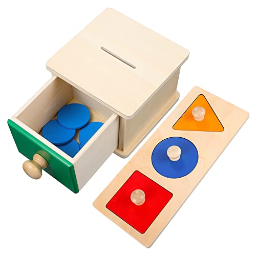 Gogogmee 2 Satz Montessori Holzpuzzle mit Geometrischen Formen und Bunter Sortierbox Fördert Farberkennung Hand Auge Koordination und Frühe Lernfähigkeiten für Kleinkinder Ab Jahr Gogogmee 2 Satz Montessori Holzpuzzle mit Geometrischen Formen und Bunter Sortierbox Fördert Farberkennung Hand Auge Koordination und Frühe Lernfähigkeiten für Kleinkinder Ab Jahr von Gogogmee