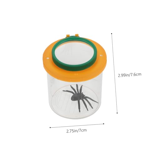 Gogogmee 2 Stück Becherlupe Doppel linsen Insekten Beobachtungsbox für Transparentes Design Outdoor Lernspielzeug für Naturerkundung und Experimente Gogogmee 2 Stück Becherlupe Doppel linsen Insekten Beobachtungsbox für Transparentes Design Outdoor Lernspielzeug für Naturerkundung und Experimente von Gogogmee