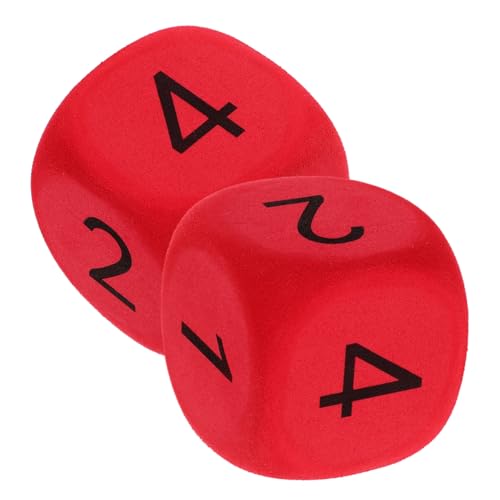 Gogogmee 2 Stück Große Weiche Eva Schaumwürfel Farbige Würfel Sicherer Kinderspaß für Klassenzimmer Lernspiele Interaktive Matheaktivitäten Leicht und Stoßfrei für Party und Spiel Gogogmee 2 Stück Große Weiche Eva Schaumwürfel Farbige Würfel Sicherer Kinderspaß für Klassenzimmer Lernspiele Interaktive Matheaktivitäten Leicht und Stoßfrei für Party und Spiel von Gogogmee