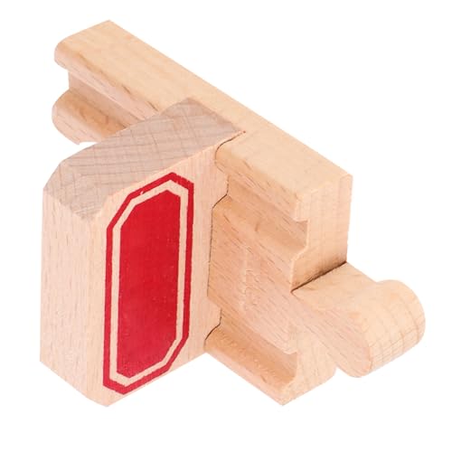 Gogogmee 2 Stück Holzeisenbahn Stop Gleis Teiliges aus Holz Flexibles Zubehör für Fördert Feinmotorik und Koordination Kompatibel mit Meisten Eisenbahnspielzeugen für Spiel und Lernen Gogogmee 2 Stück Holzeisenbahn Stop Gleis Teiliges aus Holz Flexibles Zubehör für Fördert Feinmotorik und Koordination Kompatibel mit Meisten Eisenbahnspielzeugen für Spiel und Lernen von Gogogmee