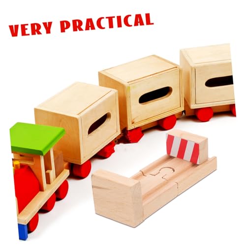 Gogogmee 2 Stück Holzschiene Zug Stopper Holz Eisenbahn Zubehör Schienen Ersatzteile für Kreative Spielszene Holzschienen Erweiterungsspielzeug Gogogmee 2 Stück Holzschiene Zug Stopper Holz Eisenbahn Zubehör Schienen Ersatzteile für Kreative Spielszene Holzschienen Erweiterungsspielzeug von Gogogmee