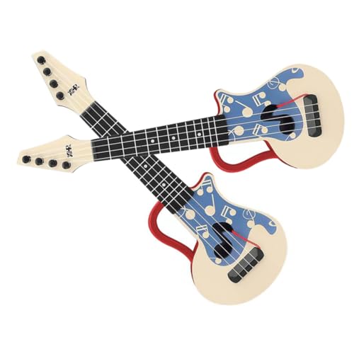 Gogogmee 2 Stück Kinder Gitarren Ukulele Für Kinder Ukulele Zum Üben Ukulele Für Anfänger Training Ukulele Instrument Ukulele Kinder Ukulele Zubehör Professionelle Ukulele Kinder von Gogogmee