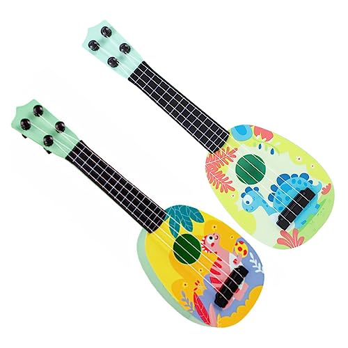 Gogogmee 2 Stück Mini Gitarre Spielzeug Kinder Gitarre Spielzeug Gitarre Musikinstrument Spielzeug Für Kleines Ukulele Spielzeug Kleines Gitarren Spielzeug Musikspielzeug Mini Spielzeug von Gogogmee