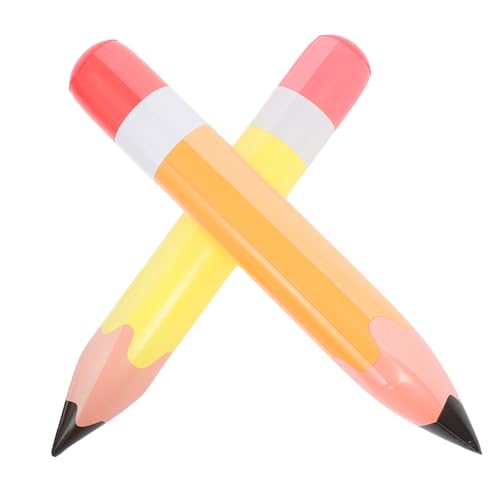 Gogogmee 2 Stück Teiliges Große Aufblasbare Jumbo Buntstift Luftballons in Orange und Gelb Farbenfrohe Schul und Partydekoration für Klassenzimmer Geburtstagsfeiern und Gogogmee 2 Stück Teiliges Große Aufblasbare Jumbo Buntstift Luftballons in Orange und Gelb Farbenfrohe Schul und Partydekoration für Klassenzimmer Geburtstagsfeiern und von Gogogmee